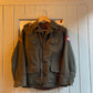1970s Khaki Green Military Field Jacket
