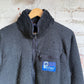 1990s Black Penfield Fleece Zip Jacket