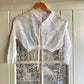 1920s Lace Cropped Blouse