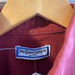1990s Burgundy Yves Saint Laurent YSL Button Up Shirt