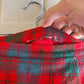 Vintage 70s/80s Tartan Check Skirt