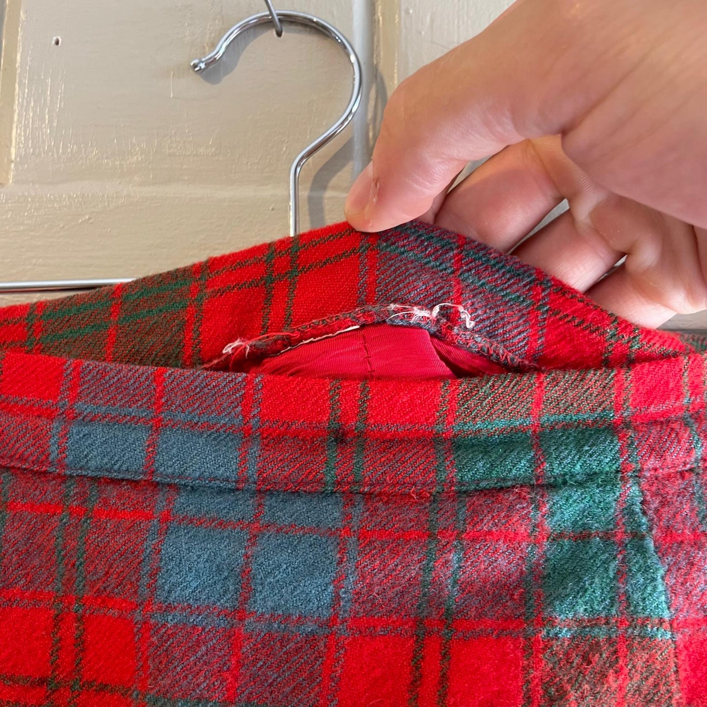 Vintage 70s/80s Tartan Check Skirt