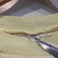 1970s Yellow Padded Graphic Sweatshirt Jumper