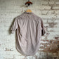 1980s Beige Cotton Detail Button Shirt