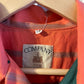 1970s Orange and Green Button up Shirt