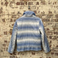 1980s Blue Padded Patterned Ski Jacket