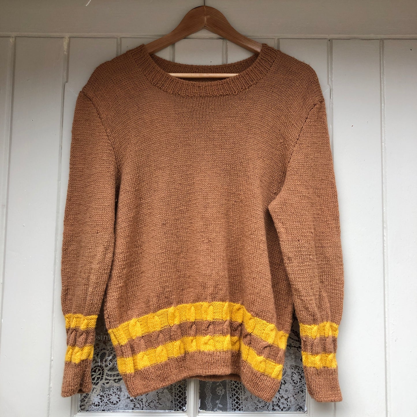 1970’s Beige Knitted Wool Jumper