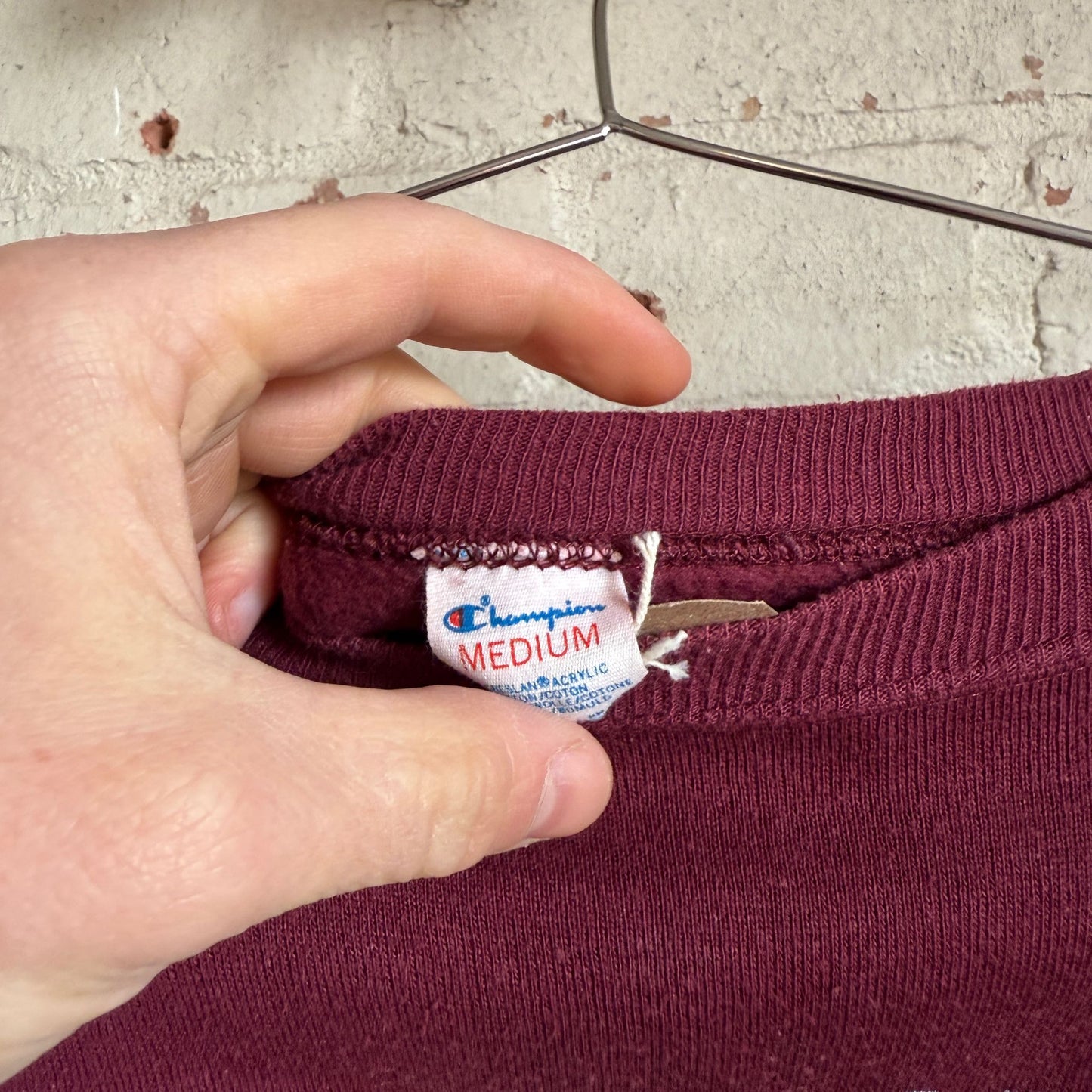 1970s Maroon Harvard Raglan Graphic Sweatshirt