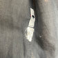 1980s Black Linen Open Blazer Style Jacket