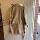 1980s Beige Long Trench Mac Coat jacket