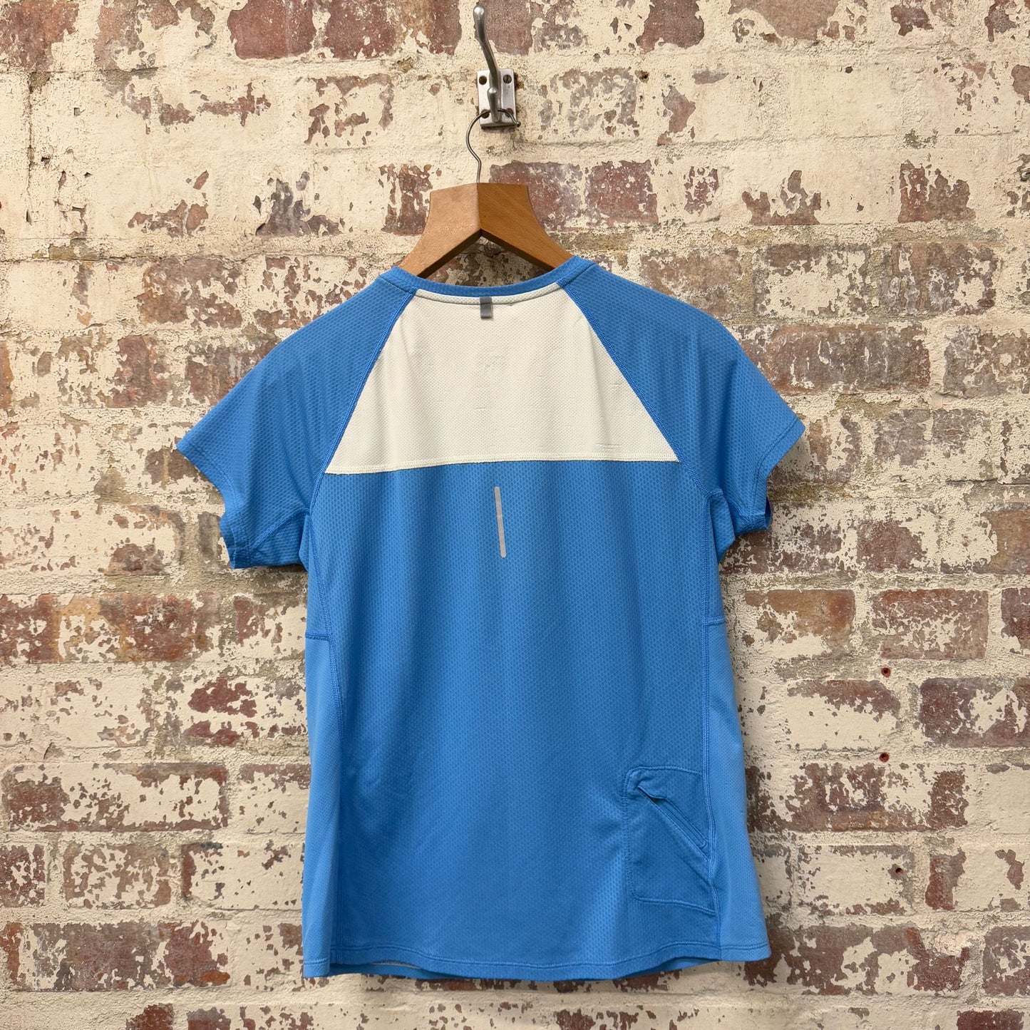 2000s Blue Nike Zip Sports T-shirt