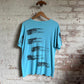 1990s Diesel Blue Graphic T-Shirt