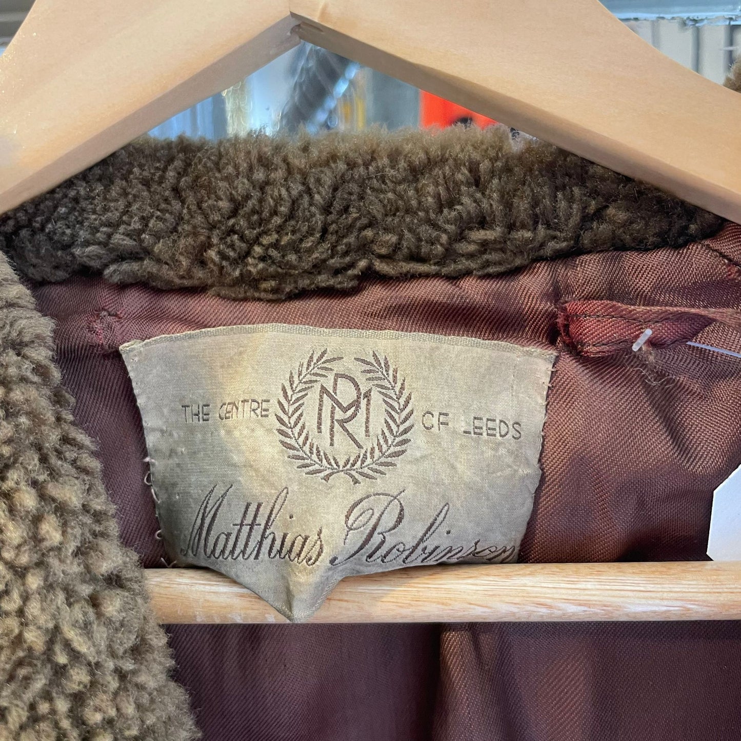 Vintage 30s/40s Brown Fur British Teddy Coat
