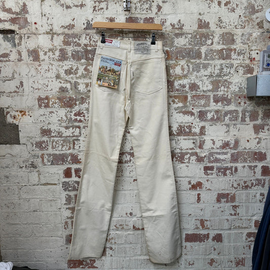 1970s Cream Flared Carrera Trousers