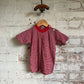 1950s Red Unusual Patterned T-shirt