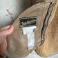 1970s Unusual Leather Shearling French Coat