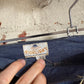 1950s Unusual Blue Cotton Denim Trousers
