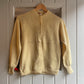 1970s Yellow Wool Knitted Cardigan Jumper