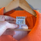 1980s Orange Cable Knitted Polo Shirt