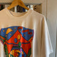 1990s Off White Glastonbury Festival Graphic T-shirt