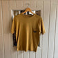 1960s Beige Knitted Pocket T-Shirt