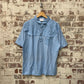 Vintage 1980s 1990s Blue Knitted Shirt