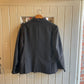 Vintage 60s/70s Grey Double Breasted British Rail Work Blazer Jacket
