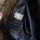 1970s Brown Suede leather Peak lapels Blazer Style Jacket