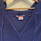 1990s Navy Towelling Marlboro Hoodie Jumper