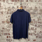 1980s Jean Paul Navy Button Polo Shirt