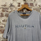 1990s Grey Graphic Nautica T-Shirt