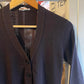 1970s Brown Knitted Button Cardigan Jumper
