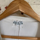 1950s White British Unusual Blouse Top