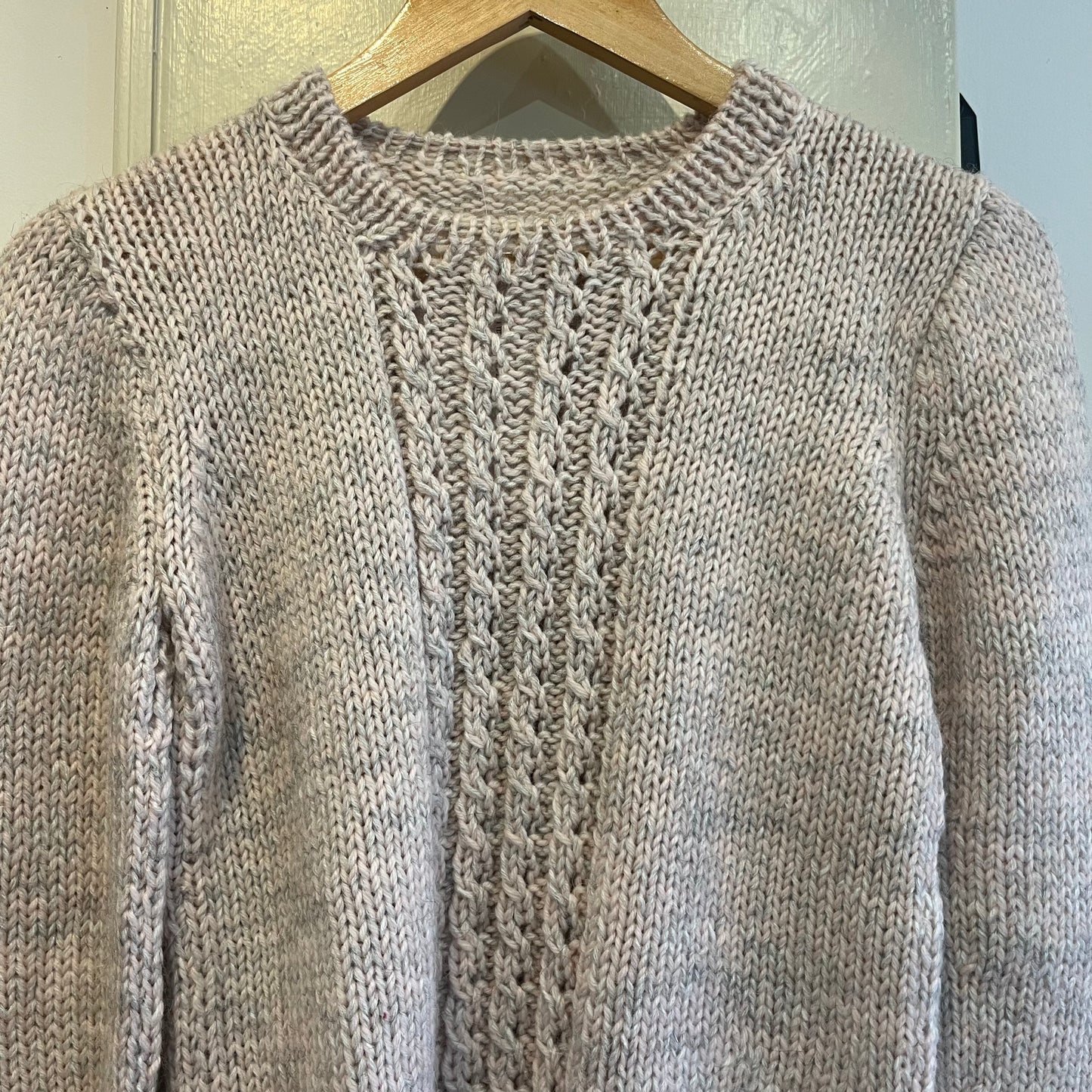 1970s Beige Wool Knitted Jumper