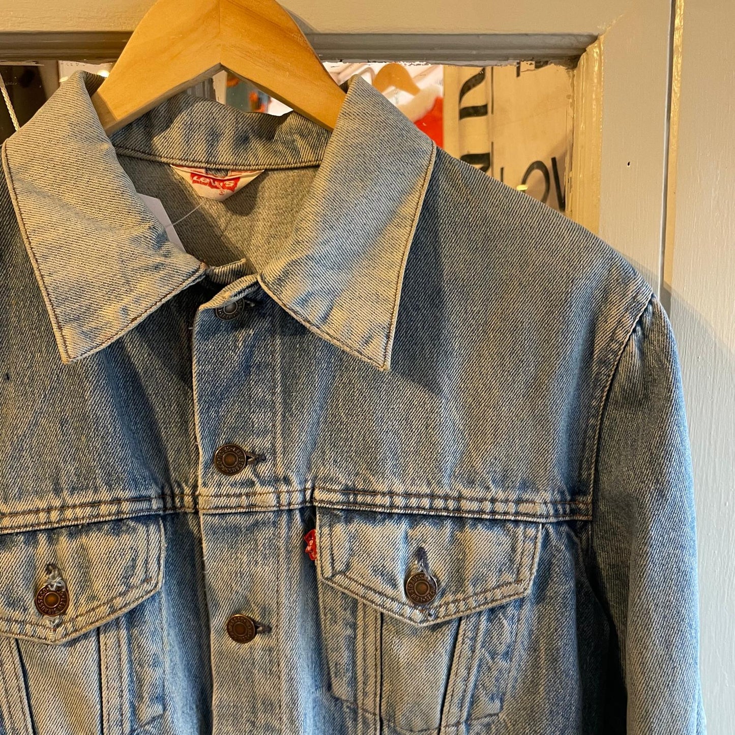 1980s Blue Levis Denim Trucker Jacket