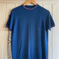 1960s Blue Knitted Round Neck T-Shirt