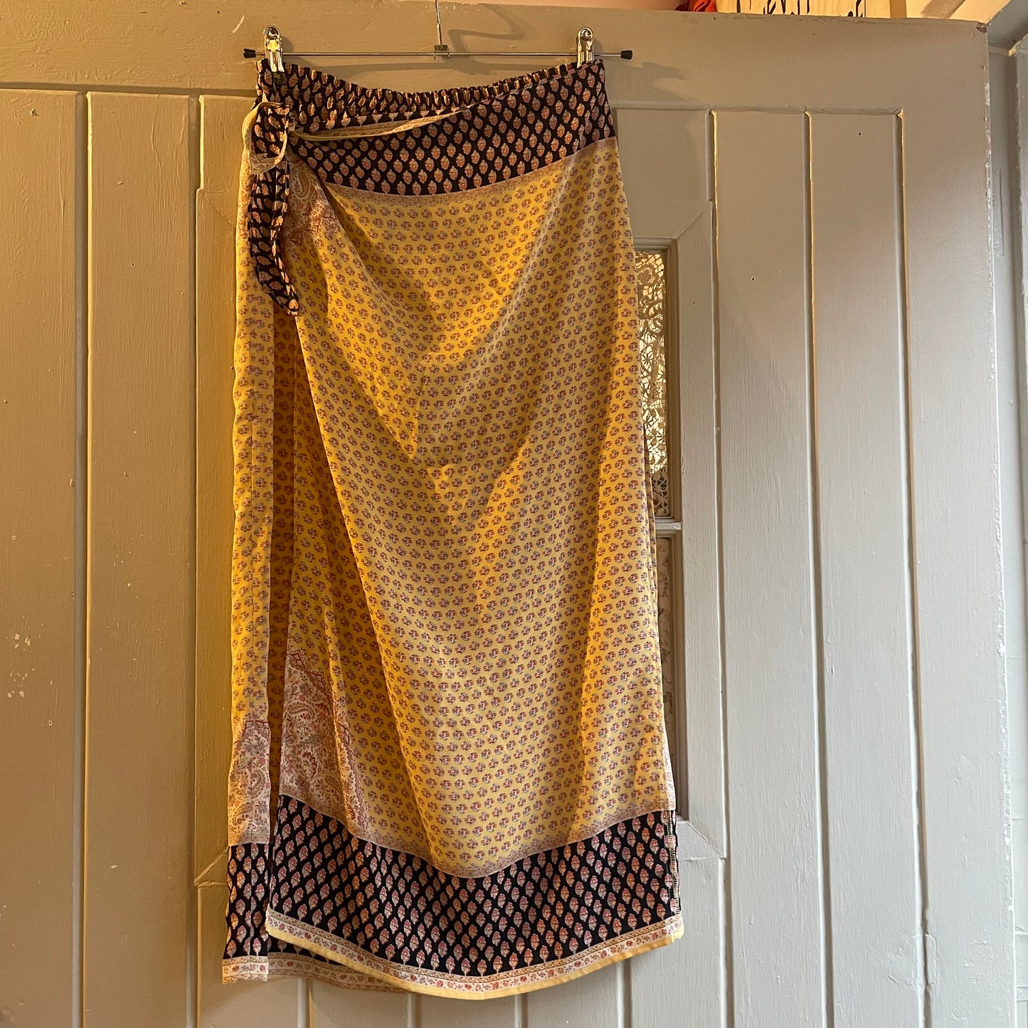 1970s Sari Style Skirt