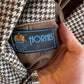 Vintage 60s/70s Checkered Tweed Blazer Jacket