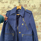 Navy Alexander McQueen Zip Cotton Jacket