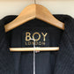 1980s Black 'Boy London' Cropped Punk Style Jacket