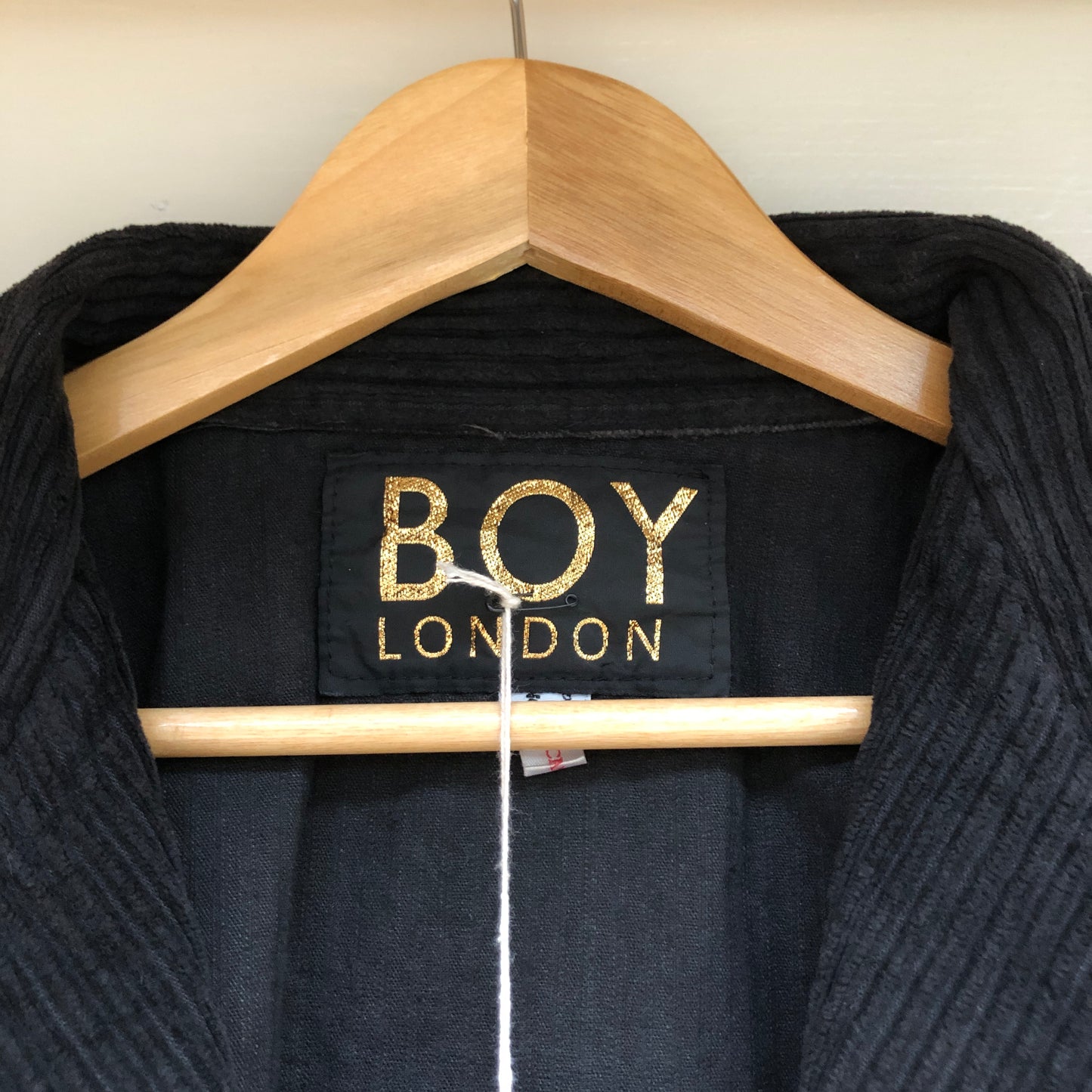 1980s Black 'Boy London' Cropped Punk Style Jacket