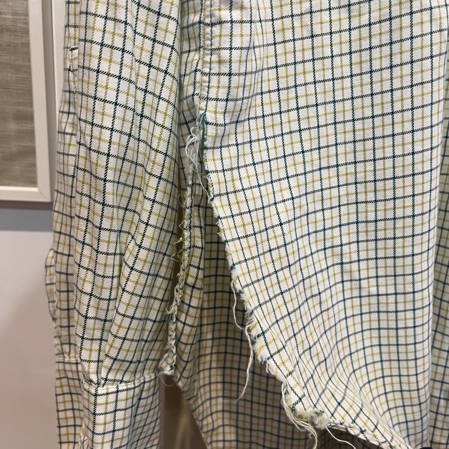 1970s St Michaels Long Sleeve Checkered Shirt