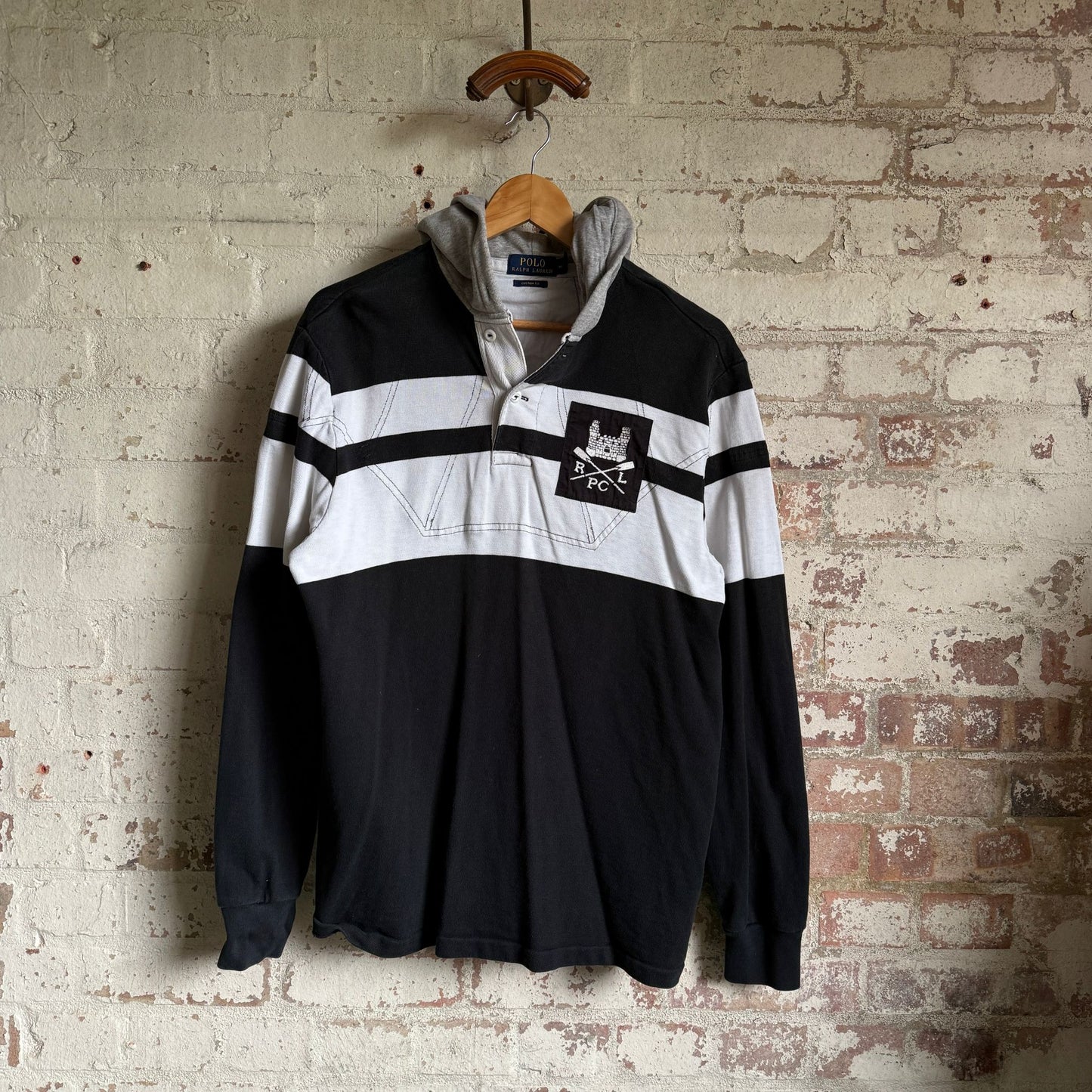 Vintage Ralph Lauren Rugby Hoodie Jumper