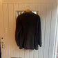 1960s Dark Brown Suede Blazer Jacket