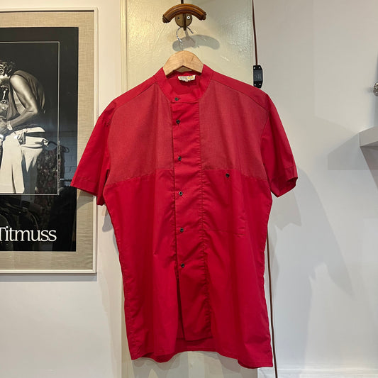 1970s Unusual Design Button Up Shirt