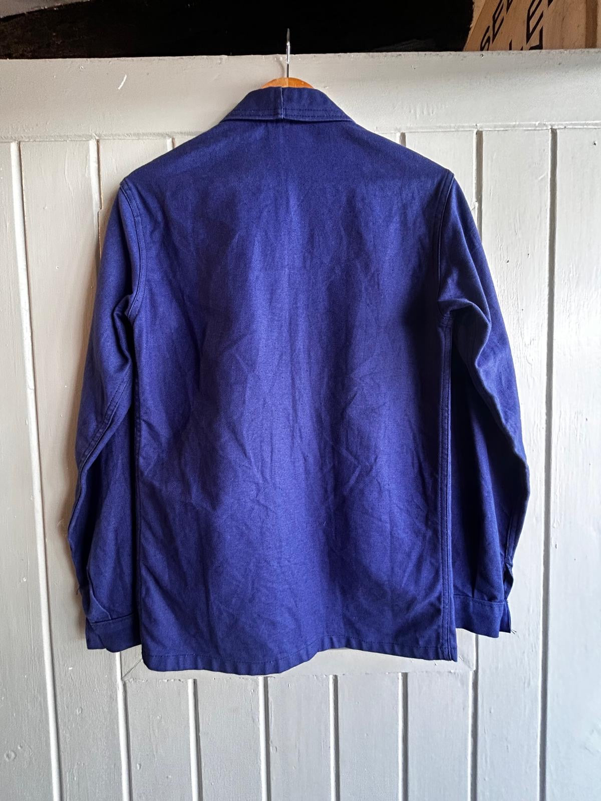 1970s Navy French Cotton Work Jacket