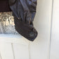 1970s Dark Brown Leather Bomber Jacket