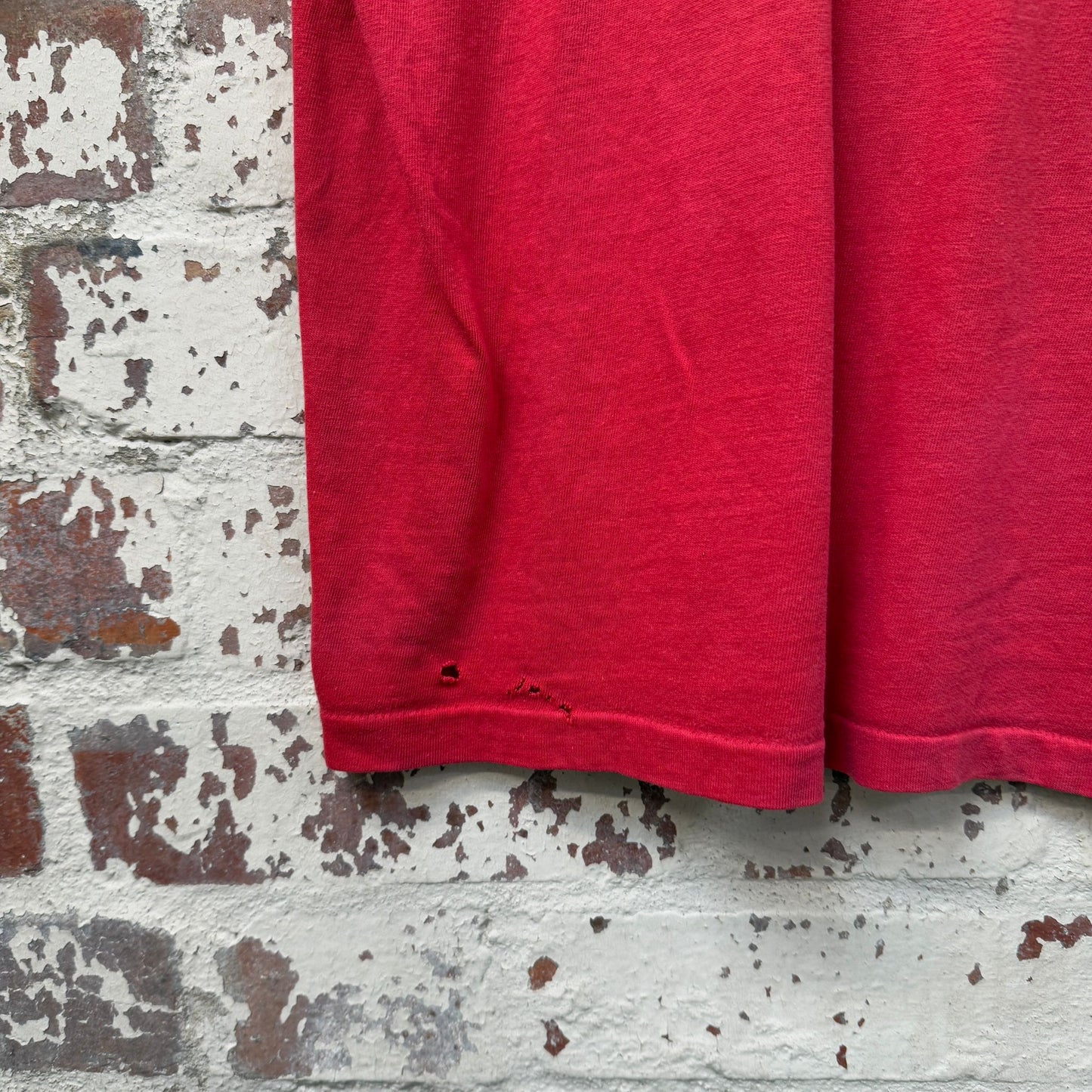 1980s Rare Adidas Pocket Blank T-Shirt