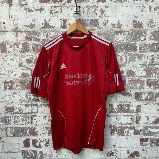 2010-2012 Red Adidas Liverpool Home Football Kit Shirt