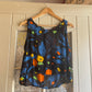1970s Black Graphic French Connection Top